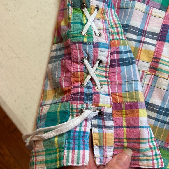 Talbots Madras Patchwork Mini Skirt - Picture 8 of 8